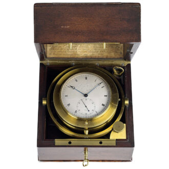 French chronometer with pivoted detent escapement Circa 1831