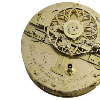 English one day ship's chronometer of museum quality Circa 1796