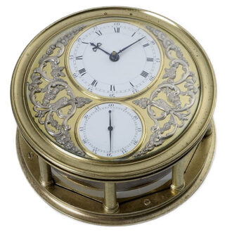 English one day ship's chronometer of museum quality Circa 1796