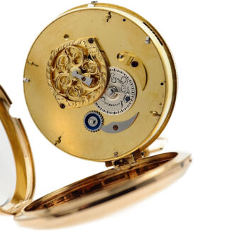 Swiss watch with calendar and equation of time Circa 1795