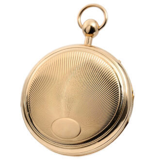 Swiss pocket repeater with early automatic winding Circa 1810