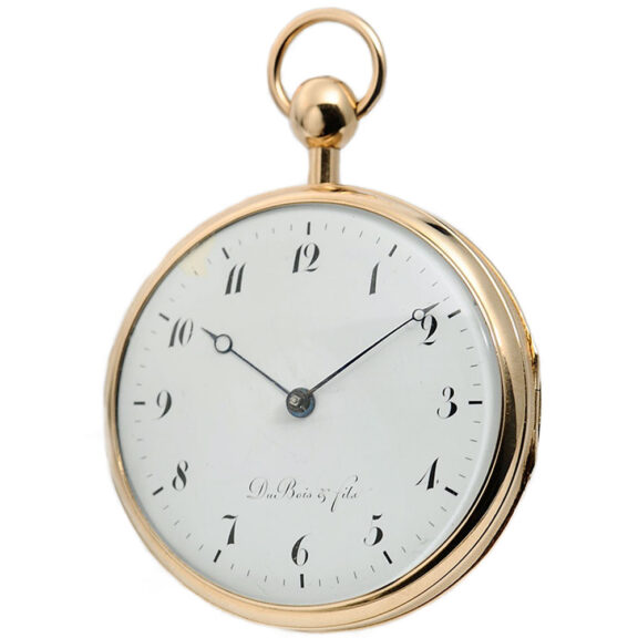 Swiss pocket repeater with early automatic winding Circa 1810