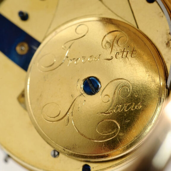 Swiss gold automatic watch with full calendar Circa 1788 Swiss gold automatic watch with full calendar Circa 1788