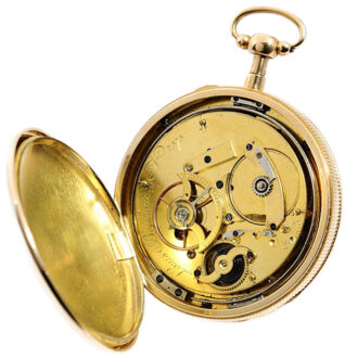 French gold quarter repeating pocket watch Circa 1804