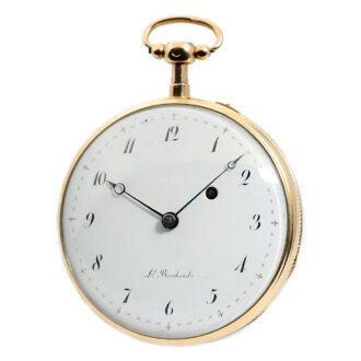 French gold quarter repeating pocket watch Circa 1804