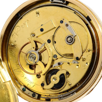 French gold quarter repeating pocket watch Circa 1804