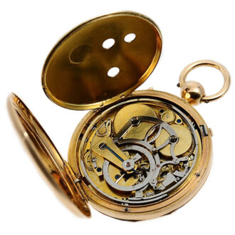 French quarter repeater with musical movement Circa 1825