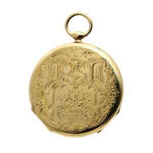 Swiss ultra thin pocket watch with Bagnolet caliber Circa 1840