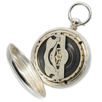 English pocket watch with eight-day movement Circa 1880