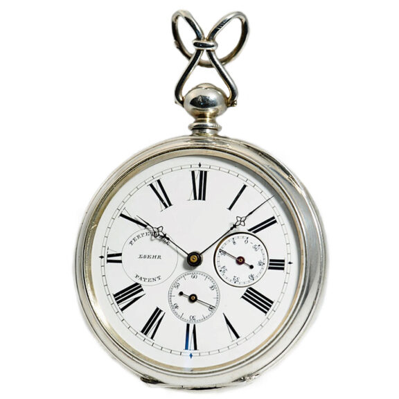 Austrian automatic winding silver pocket watch Circa 1880