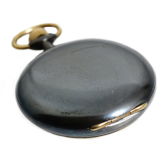 Swiss pocket watch with digital jumping 24h display Circa 1890 Swiss pocket watch with digital jumping 24h display Circa 1890