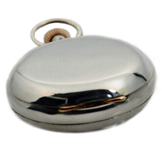 Swiss silver split seconds chronograph lever watch Circa 1890