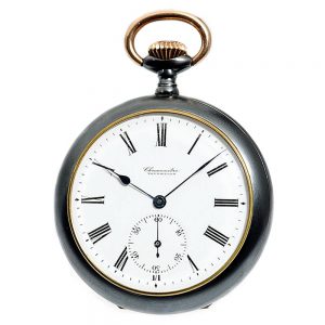 Swiss pocket watch with one minute tourbillon Circa 1907