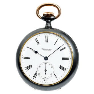 Swiss pocket watch with one minute tourbillon Circa 1907