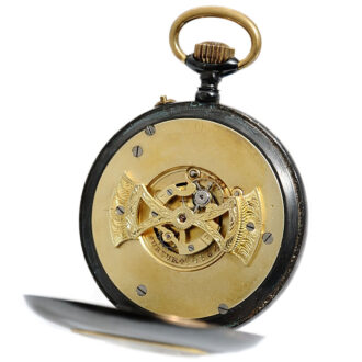 Swiss pocket watch with one-minute tourbillon Circa 1906