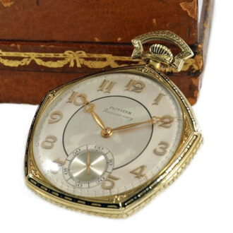 American gold precision pentagon pocket watch Circa 1924