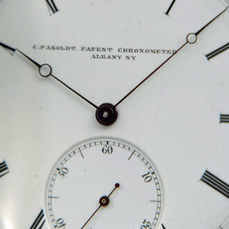 American silver Precision Patent Chronometer Circa 1870