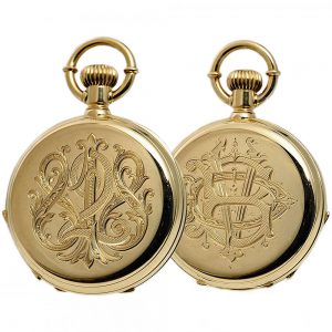 Swiss watch with Potter’s patented movement Circa 1875