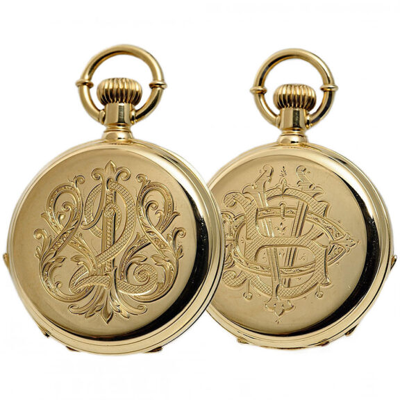 Swiss watch with Potter’s patented movement Circa 1875