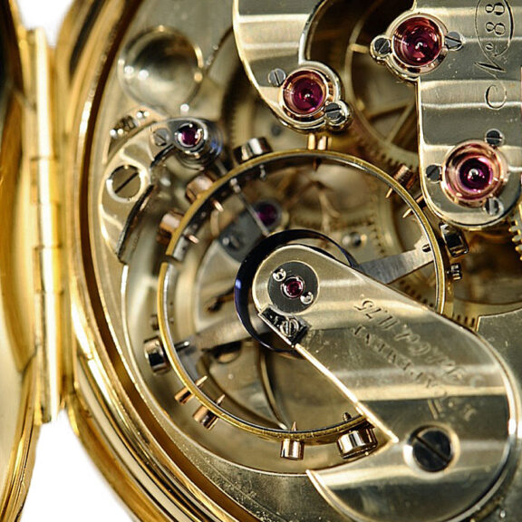Swiss precision watch with pivoted detent escapement Circa 1880 Swiss precision watch with pivoted detent escapement Circa 1880