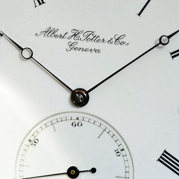 Swiss precision watch with pivoted detent escapement Circa 1880 Swiss precision watch with pivoted detent escapement Circa 1880