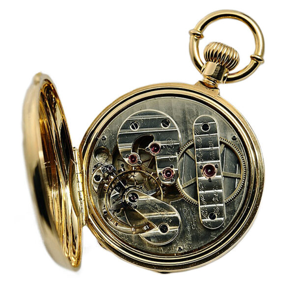 Swiss precision watch with pivoted detent escapement Circa 1880 Swiss precision watch with pivoted detent escapement Circa 1880