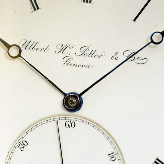 Swiss precision watch with pivoted detent escapement Circa 1880 Swiss precision watch with pivoted detent escapement Circa 1880