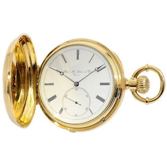 Swiss precision watch with pivoted detent escapement Circa 1880