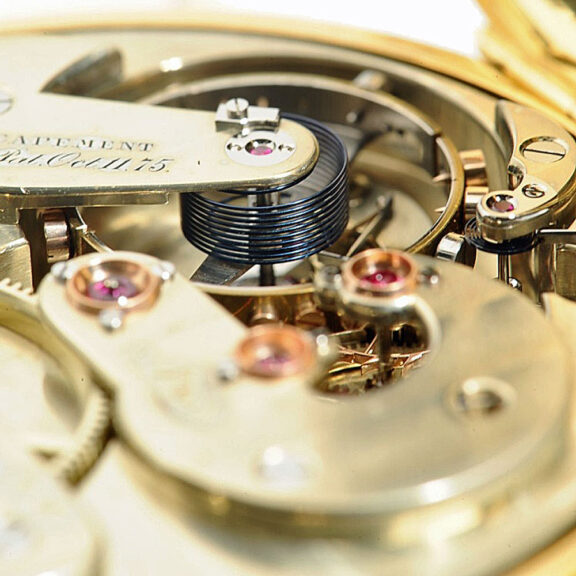 Swiss precision watch with pivoted detent escapement Circa 1880 Swiss precision watch with pivoted detent escapement Circa 1880