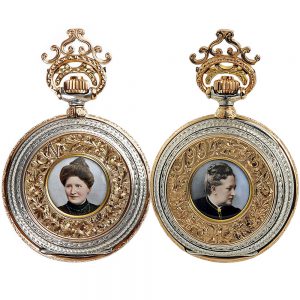 Magnificent German gold/silver Renaissance watch Circa 1904