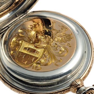 Magnificent German gold/silver Renaissance watch Circa 1904