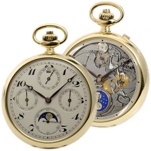 Swiss complex masterpiece with a perpetual calendar Circa 1933