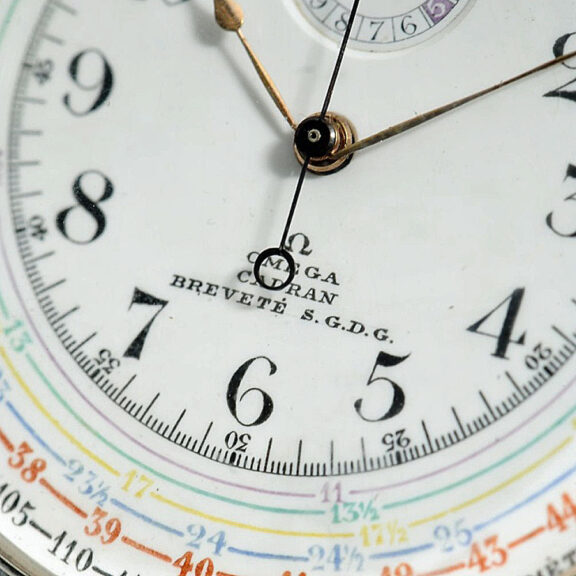 Rare Swiss Niello silver chronograph with tachy scale Circa 1910 Rare Swiss Niello silver chronograph with tachy scale Circa 1910