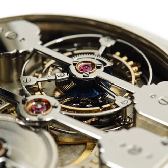 Swiss chronometer with Three Bridge Tourbillon Circa 1917