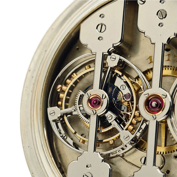 Swiss chronometer with Three Bridge Tourbillon Circa 1917 Swiss chronometer with Three Bridge Tourbillon Circa 1917