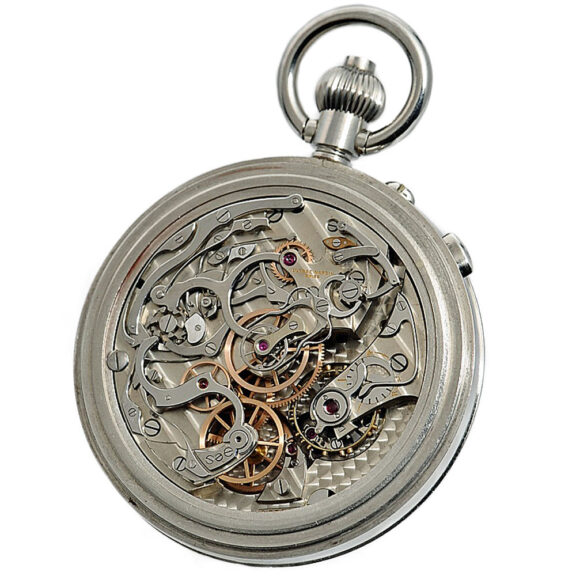 Swiss deck chronometer with split-seconds chronograph Circa 1950 Swiss deck chronometer with split-seconds chronograph Circa 1950