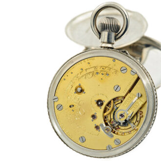 Swiss deck watch with 52h power reserve indicator Circa 1924