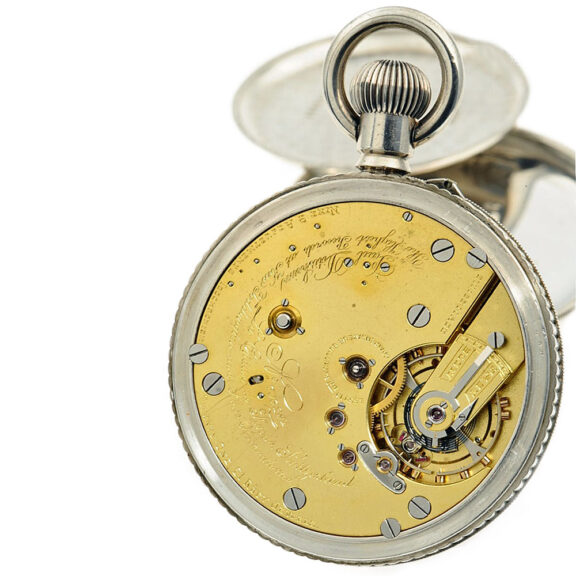 Swiss deck watch with 52h power reserve indicator Circa 1924 Swiss deck watch with 52h power reserve indicator Circa 1924