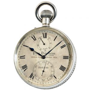 Swiss deck watch with 52h power reserve indicator Circa 1924