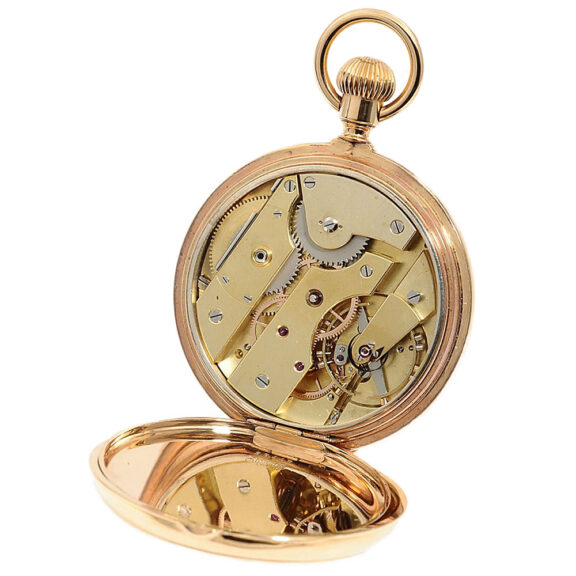 Swiss Geneva watch with spring detent escapement Circa 1857 Swiss Geneva watch with spring detent escapement Circa 1857