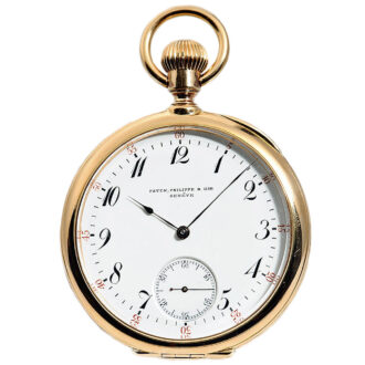 Swiss Geneva watch with spring detent escapement Circa 1857