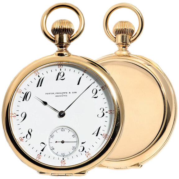 Swiss Geneva watch with spring detent escapement Circa 1857