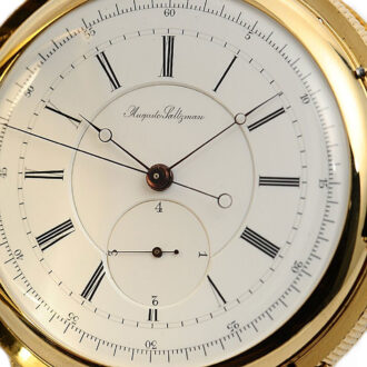Swiss gold repeater with stoppable centre seconds Circa 1875