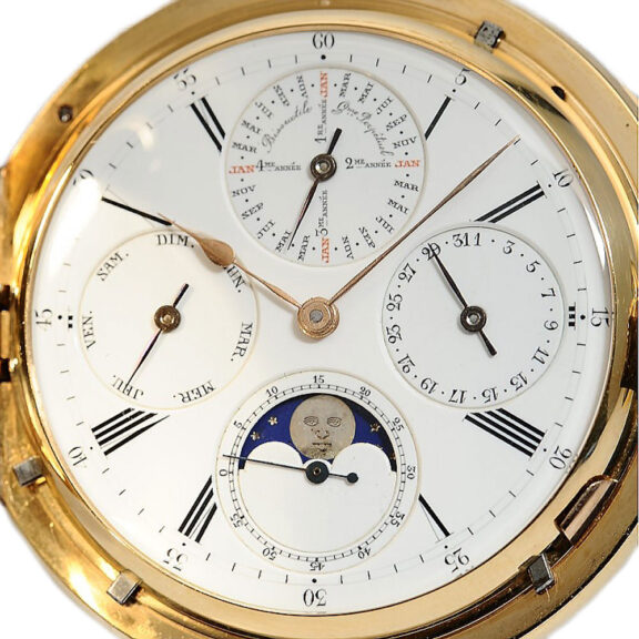Swiss minute repeating perpetual calendar watch Circa 1880 Swiss minute repeating perpetual calendar watch Circa 1880