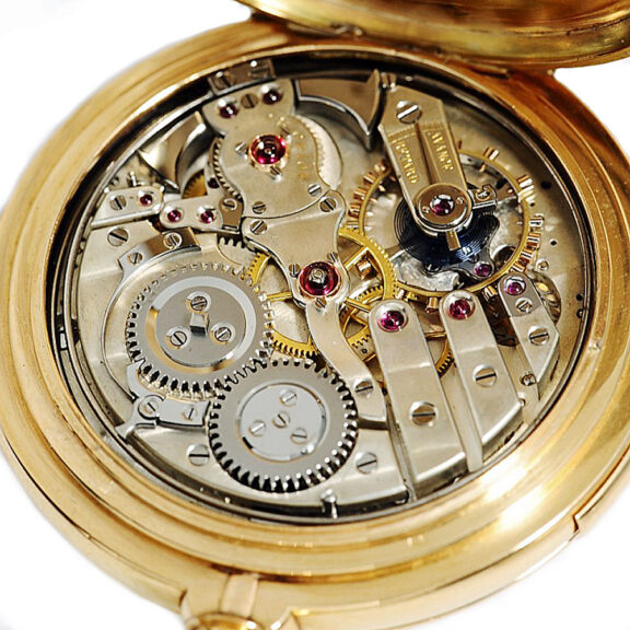 Swiss minute repeating perpetual calendar watch Circa 1880 Swiss minute repeating perpetual calendar watch Circa 1880