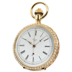 Swiss enamel minute repeater for Chinese market Circa 1895