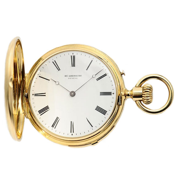 Swiss quarter repeating hunting cased pocket watch Circa 1895 Swiss quarter repeating hunting cased pocket watch Circa 1895