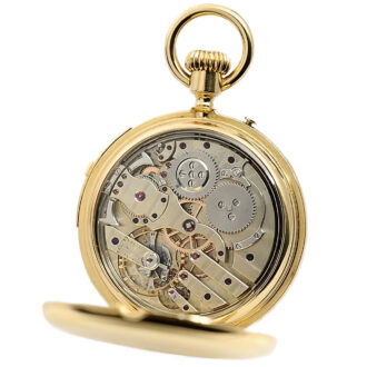 Swiss quarter repeating hunting cased pocket watch Circa 1895