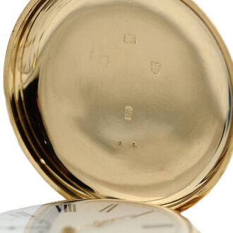 English tourbillon with pivoted detent escapement Circa 1875