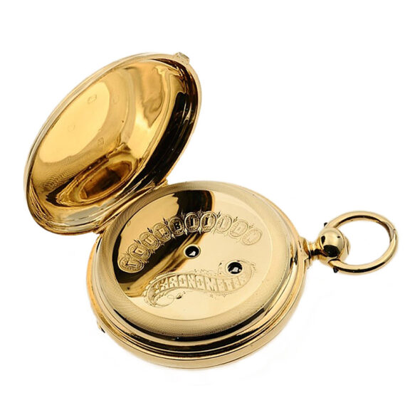 English tourbillon with pivoted detent escapement Circa 1875 English tourbillon with pivoted detent escapement Circa 1875